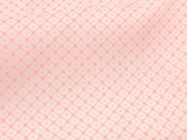 平和屋着物[]女の子　子供　長襦袢　単衣　鹿の子文様　半衿刺繍　洗える着物　DABC5009ma