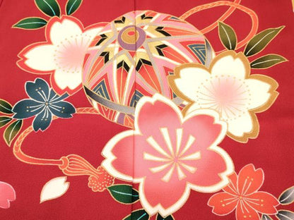 平和屋着物[]お宮参り　女の子　祝着　産着　初着　のしめ　跳うさぎ　花車文　金彩　逸品　DABC5023ma