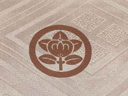 平和屋着物[]お宮参り　男の子　祝着　産着　初着　のしめ　駒刺繍　鷹　鷲　立波風景絵皿文　逸品　DABC5046ma