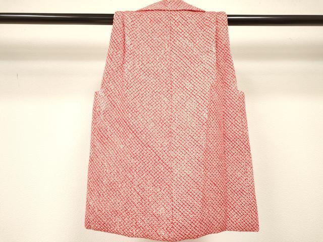 平和屋着物[]七五三　女の子　子供　被布　総絞り　逸品　DABC5077ma