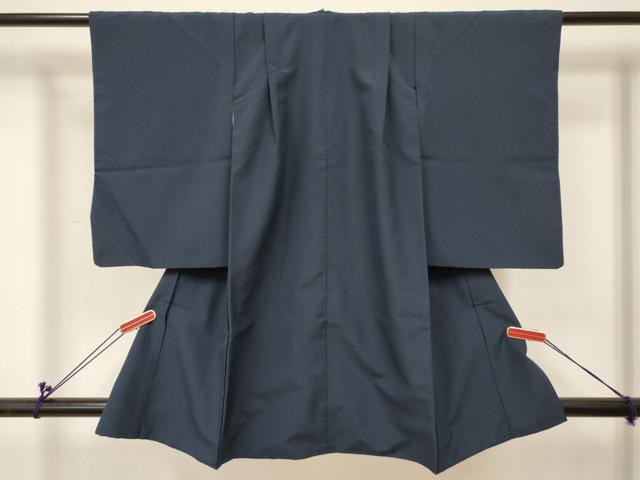 平和屋着物[]男の子　子供　着物　紺青色　DABC5096ma