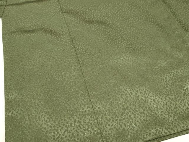平和屋着物[]男の子　子供　着物　霞地紋　草色　DABC5098ma