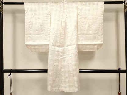平和屋着物[]七五三　女の子　３歳　祝着　三つ身　長襦袢(袷)セット　絞り　花車文　金彩　箱付き　逸品　DABC5103ma