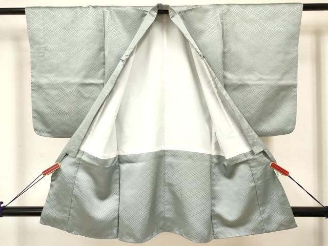 平和屋着物[]男の子　子供　着物　花菱地紋　蕎麦切色　DABC5111ma