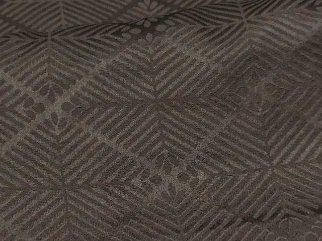 平和屋着物[]男の子　子供　着物　松葉菱地紋　黒地　逸品　DABC5113ma