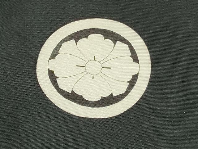 平和屋着物[]七五三　男の子　祝着・長襦袢(袷)セット　駒刺繍　龍　兜　扇面飛鶴吉祥丸文　金彩　逸品　DABC5122ma