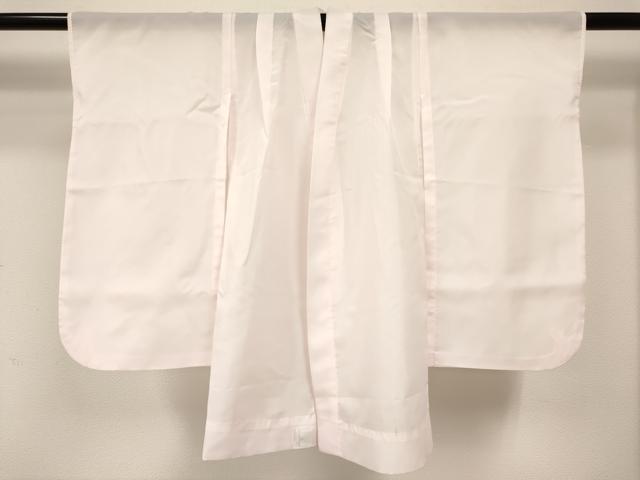 平和屋着物[]七五三　女の子　３歳　祝着　三つ身　長襦袢(単衣)・被布・巾着セット　兎　雪輪御所車花文　暈し染め　金彩　DABC5142ma