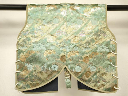 平和屋着物[]男の子　陣羽織・金襴兜セット　端午の節句　こどもの日　吉祥花文　金銀糸　DABC5144ma