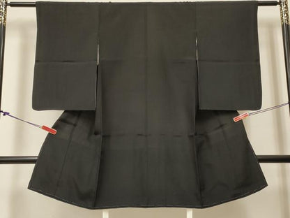 平和屋着物[]七五三　男の子　祝着・羽織セット　鷹　鷲　地紙風景松文　金彩　逸品　DABC5145ma
