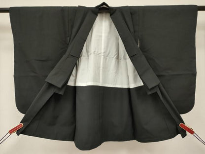 平和屋着物[]七五三　男の子　祝着・羽織・長襦袢(単衣)セット　鷹　鷲　鼓扇面松文　金彩　DABC5157ma