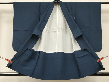 平和屋着物[]七五三　男の子　祝着・羽織・長襦袢(単衣)セット　鷹　鷲　宝船　亀甲笹松文　暈し染め　金彩　DABC5170ma