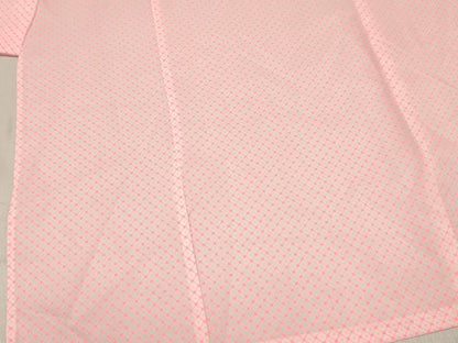 平和屋着物[]女の子　子供　長襦袢　単衣　鹿の子文様　半衿刺繍　洗える着物　DABC5254ma