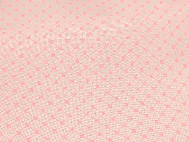 平和屋着物[]女の子　子供　長襦袢　単衣　鹿の子文様　洗える着物　DABC5257ma