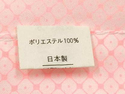 平和屋着物[]女の子　子供　長襦袢　単衣　鹿の子文様　洗える着物　DABC5257ma