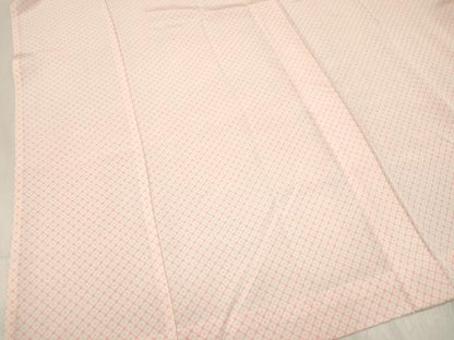 平和屋着物[]女の子　子供　長襦袢　無双仕立て　鹿の子文様　半衿刺繍　洗える着物　DABC5259ma