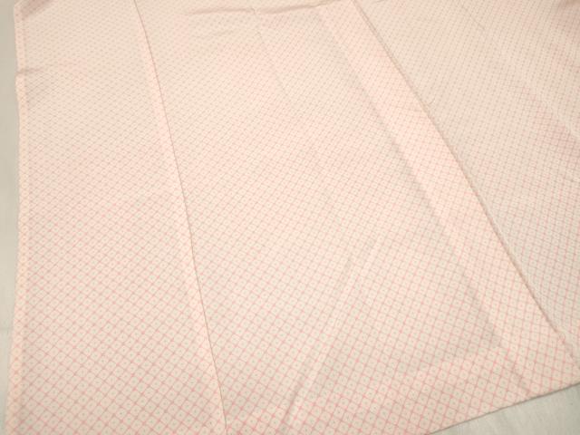 平和屋着物[]女の子　子供　長襦袢　無双仕立て　鹿の子文様　半衿刺繍　洗える着物　DABC5259ma