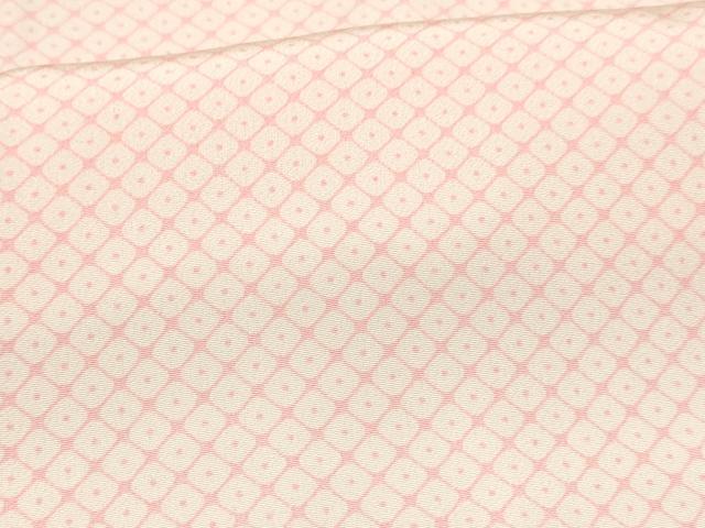 平和屋着物[]女の子　子供　長襦袢　無双仕立て　鹿の子文様　半衿刺繍　洗える着物　DABC5259ma