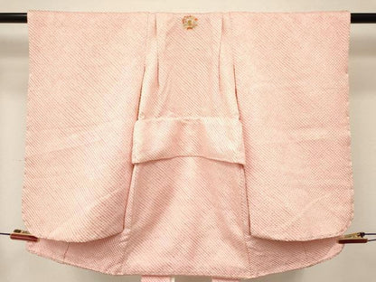 平和屋着物[]七五三　女の子　３歳　祝着　三つ身　被布セット　総絞り　逸品　DABC5295ma