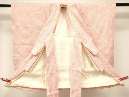 平和屋着物[]七五三　女の子　３歳　祝着　三つ身　被布セット　総絞り　逸品　DABC5295ma