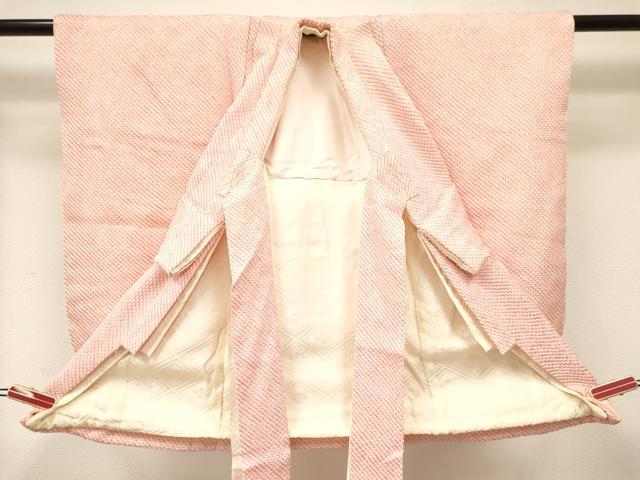 平和屋着物[]七五三　女の子　３歳　祝着　三つ身　被布セット　総絞り　逸品　DABC5295ma