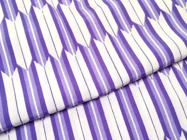 平和屋着物[]卒園式　女の子　子供　祝着・長襦袢(単衣・半衿刺繍)・行灯袴・帯セット　矢羽文　洗える着物　DABC5308ma