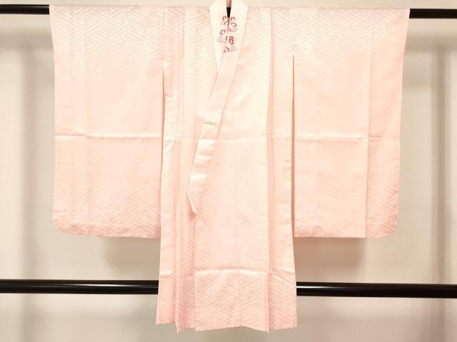 平和屋着物[]卒園式 女の子 子供 祝着・長襦袢(単衣・半衿刺繍)・行灯袴・帯セット 矢羽文 洗える着物 DABC5308ma