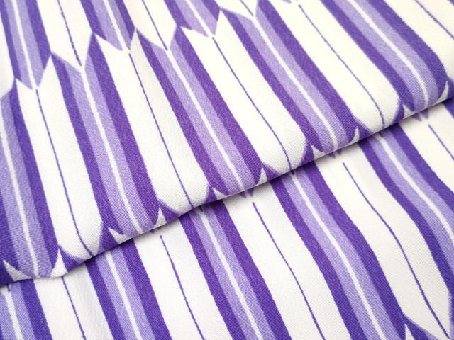 平和屋着物[]卒園式　女の子　子供　祝着・長襦袢(単衣・半衿刺繍)・行灯袴・帯セット　矢羽文　洗える着物　DABC5311ma