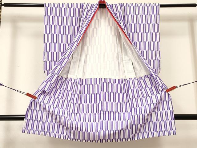 平和屋着物[]卒園式 女の子 子供 祝着・長襦袢(単衣・半衿刺繍)・行灯袴・帯セット 矢羽文 洗える着物 DABC5312ma