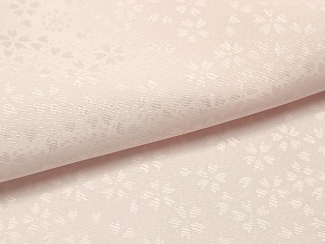 平和屋着物[]女の子　子供　長襦袢　無双仕立て　舞花地紋　暈し染め　半衿刺繍　DABC5330ma