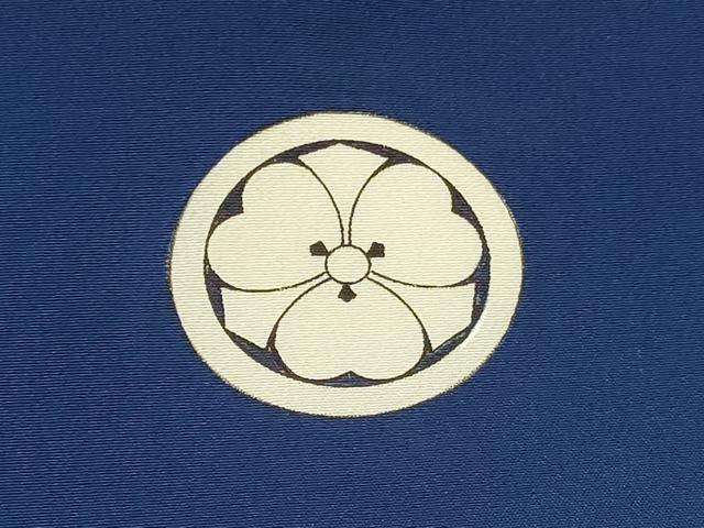 平和屋着物[]男の子　子供　祝着　鷹　鷲　龍　兜　地紙重ね松文　金銀彩　逸品　DABC5423ma