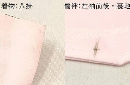 平和屋着物[]卒園式　女の子　子供　長襦袢(単衣・半衿刺繍)・行灯袴・巾着・髪飾りセット　キャラクター　金銀彩　箱付き　DABC5467ma