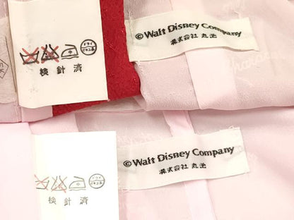 平和屋着物[]卒園式　女の子　子供　長襦袢(単衣・半衿刺繍)・行灯袴・巾着・髪飾りセット　キャラクター　金銀彩　箱付き　DABC5468ma