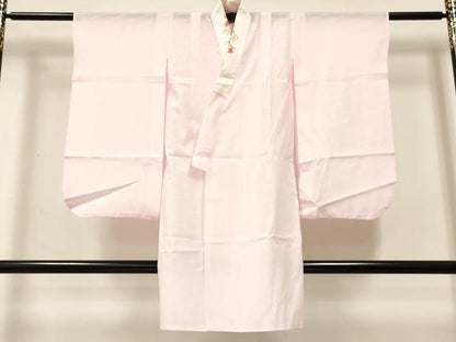 平和屋着物[]卒園式　女の子　子供　長襦袢(単衣・半衿刺繍)・行灯袴・巾着・髪飾りセット　キャラクター　金銀彩　箱付き　DABC5469ma