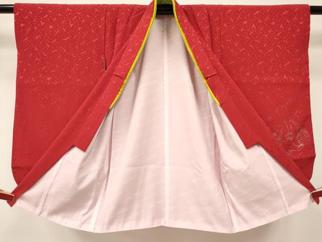 平和屋着物[]卒園式 女の子 子供 祝着・行灯袴セット キャラクター 金銀彩 DABC5470ma