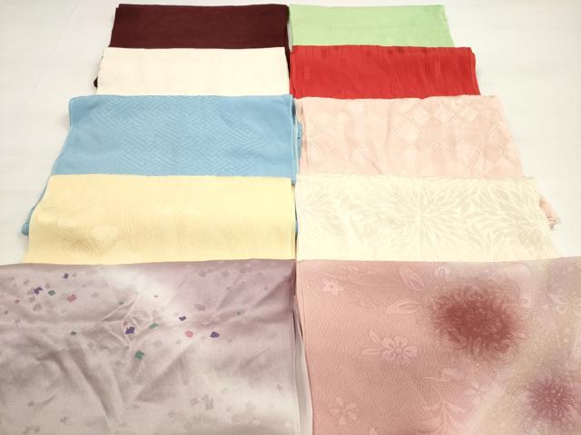 平和屋着物★和装小物　帯揚げ10枚セット　正絹　逸品　DABC5618xg