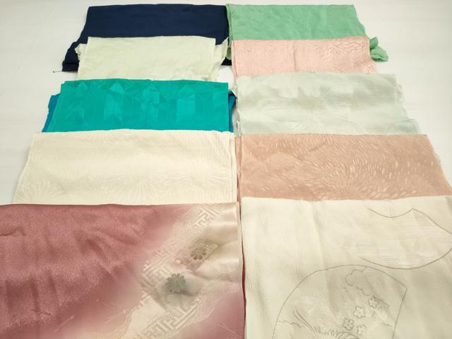 平和屋着物★和装小物　帯揚げ10枚セット　正絹　逸品　DABC5629xg
