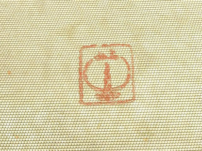 平和屋着物◎六通柄袋帯　作家物　霞文　ワンポイント　金彩　引箔　正絹　逸品　DABC5825xg