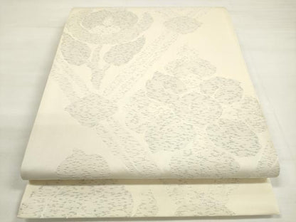 平和屋着物◎六通柄袋帯 花菱文 正絹 逸品 DABC5895xg
