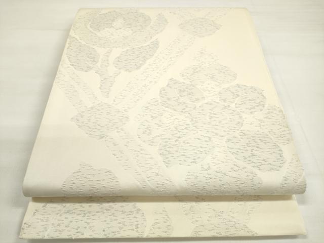 平和屋着物◎六通柄袋帯 花菱文 正絹 逸品 DABC5895xg
