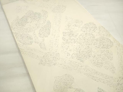 平和屋着物◎六通柄袋帯 花菱文 正絹 逸品 DABC5895xg
