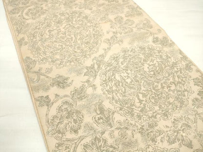 平和屋着物◎六通柄　本袋帯　鳥獣花唐草丸文　金糸　正絹　逸品　DABC5934xg