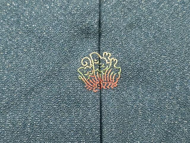 平和屋着物▼訪問着 駒刺繍 花松文 暈し染 金彩 金通し地 正絹 逸品 DABC6308fe
