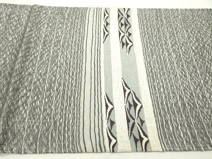 平和屋着物▽太鼓柄袋帯 スリーシーズン 春夏秋 櫛織 抽象文様 正絹 逸品 DABC6413fe