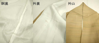 平和屋着物▼上質な小紋　霞文　暈し染　正絹　逸品　DABC6438fe