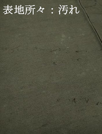 平和屋着物■男性　髭紬　檳榔子染色　正絹　逸品　DABC6552fe
