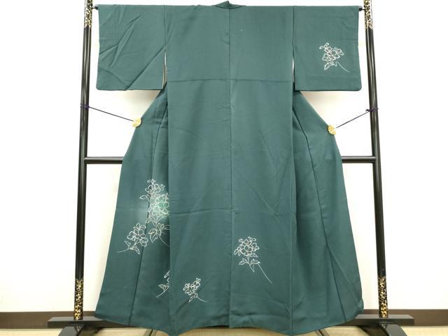 平和屋着物▼訪問着 草花 暈し染 金彩 正絹 逸品 DABC6719fe