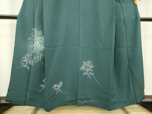 平和屋着物▼訪問着 草花 暈し染 金彩 正絹 逸品 DABC6719fe