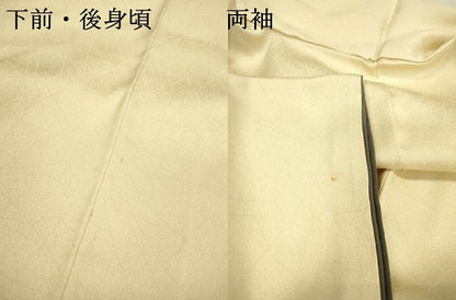 平和屋着物▼訪問着 手描き 枝花 西武扱い 正絹 逸品 DABC6749fe