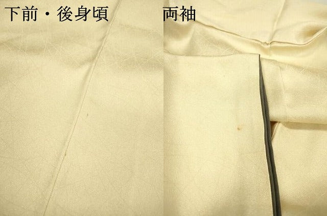 平和屋着物▼訪問着 手描き 枝花 西武扱い 正絹 逸品 DABC6749fe