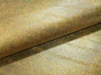 平和屋着物▼世界的友禅作家　千地泰弘　六通柄袋帯　よろけ縞　千地天女　月光シルク箔　金彩　引箔　正絹　逸品　DABC6827fe